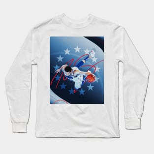 Ben Simmons Philadelphia Sports Art Long Sleeve T-Shirt